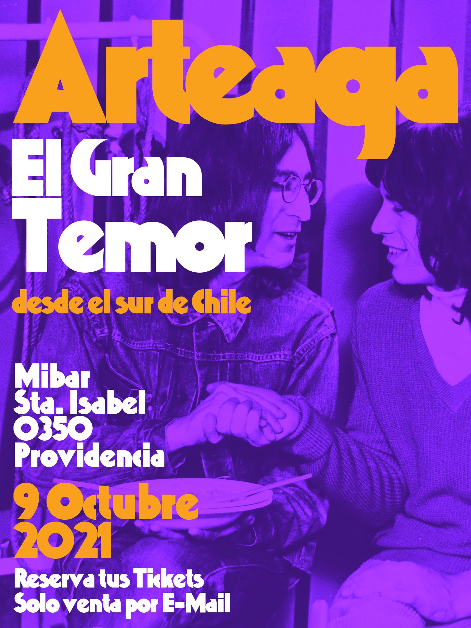 Vuelve El Gran Temor en vivo 9 de Octubre 2021 en Mibar abriendo el show de Arteaga